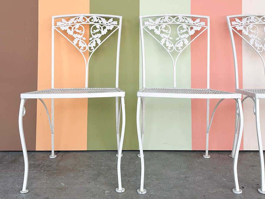 1950s Russell Woodard Wrought Iron Dining Set
