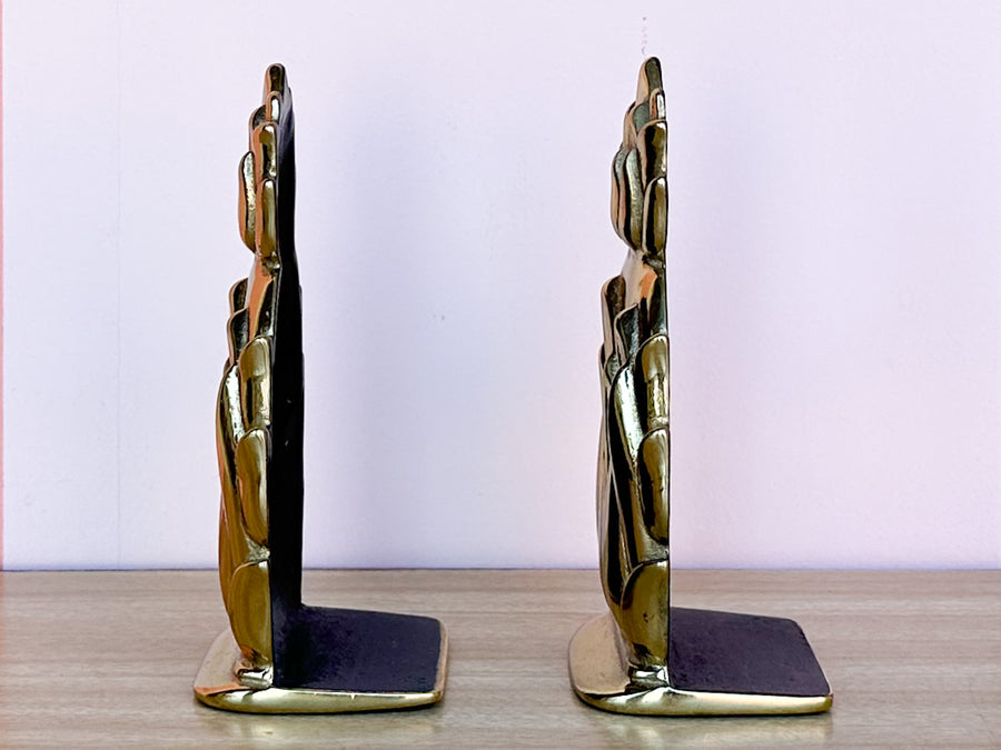 Pair of Pineapple Bookends