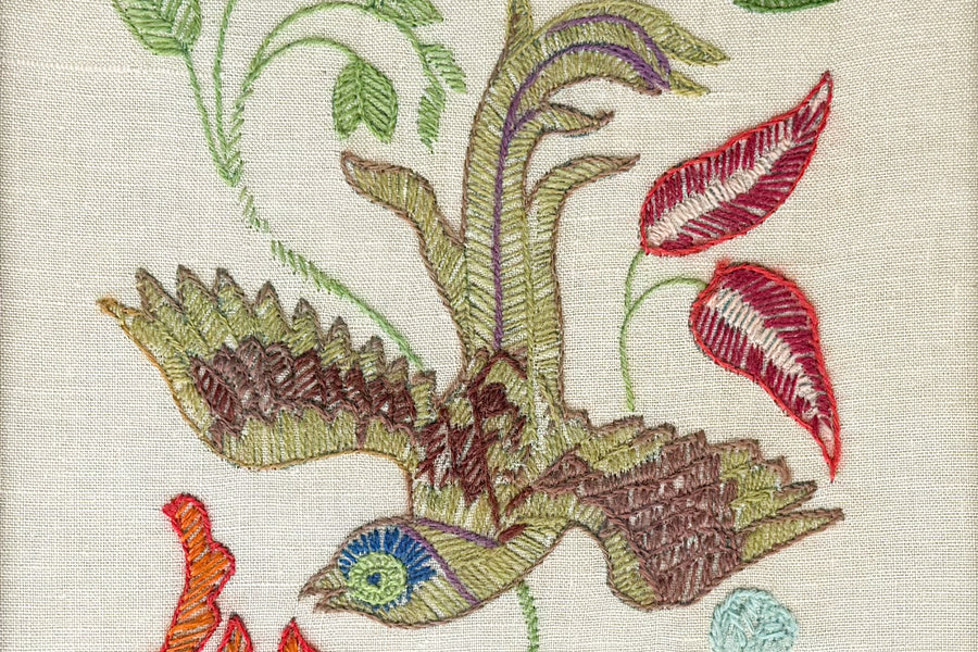 Floral Embroidery Art