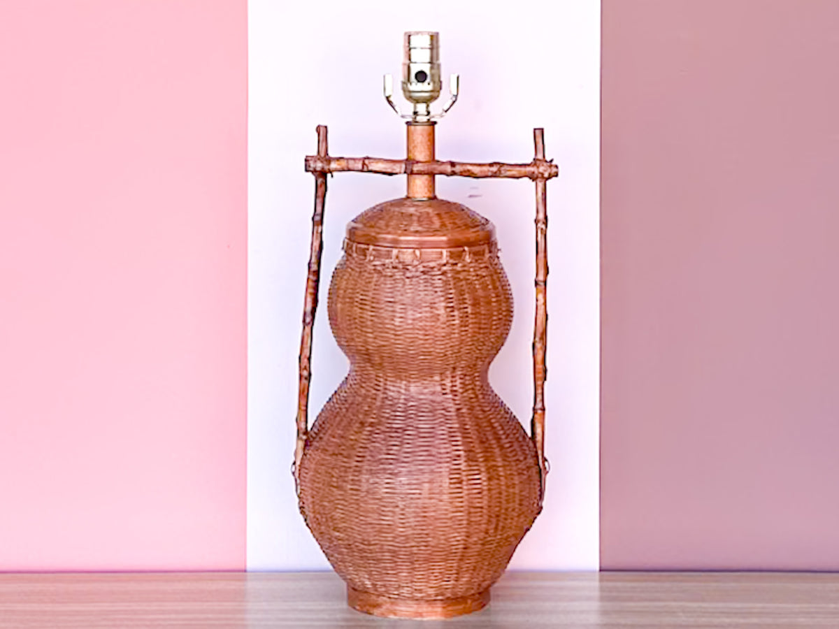 Island Style Rattan Lamp