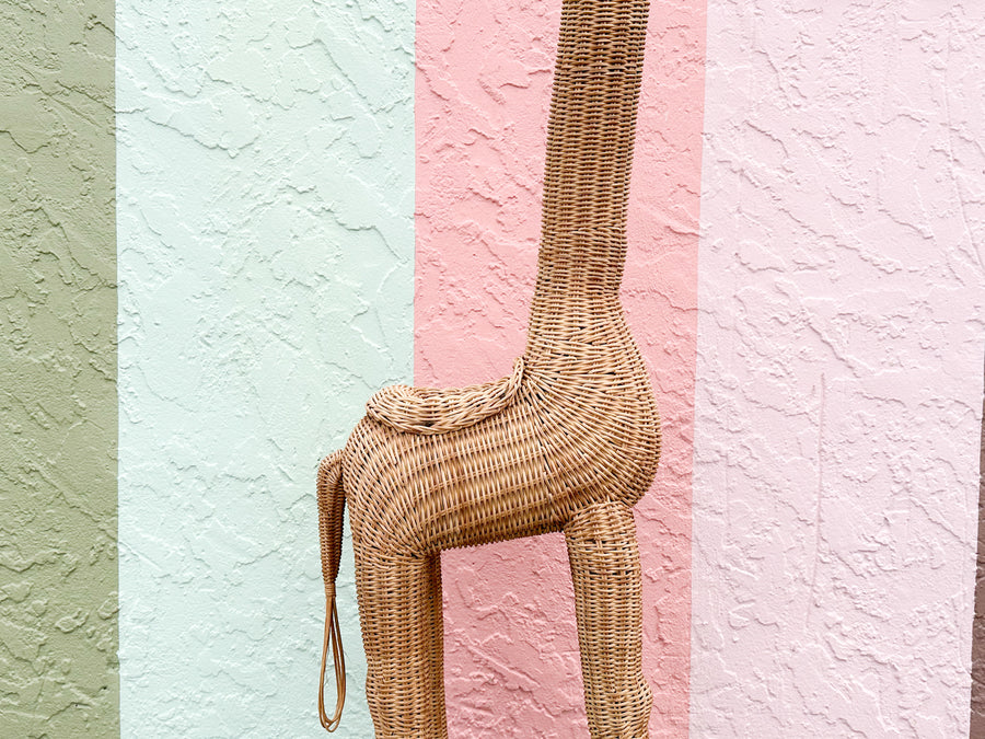 Sweet Wicker Giraffe