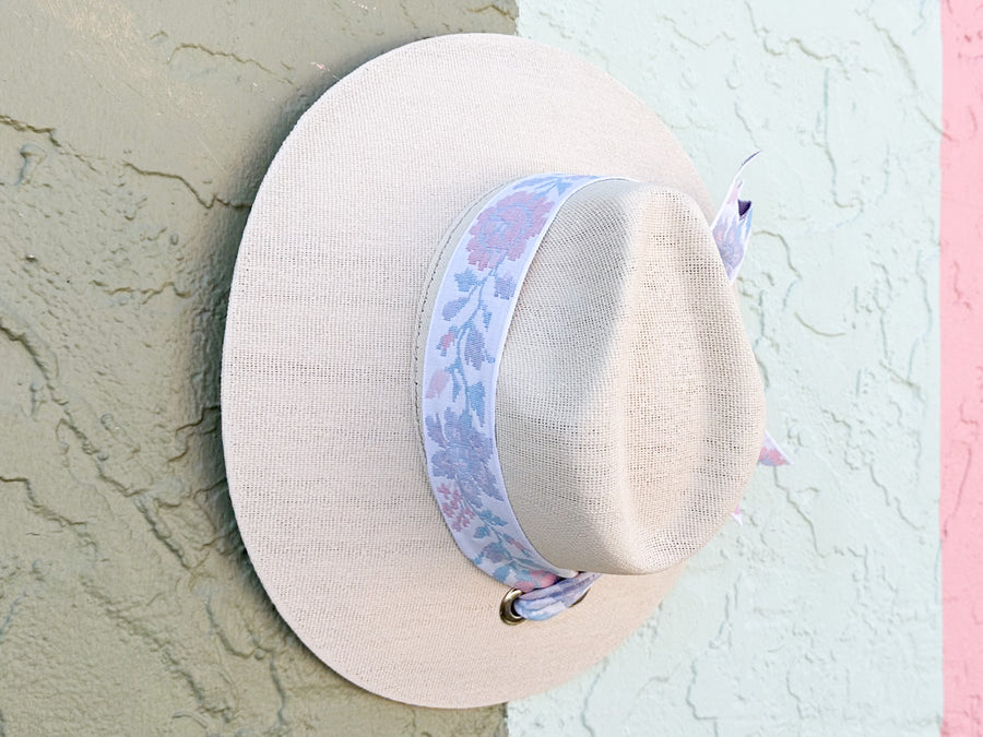 Kips Bay Show House Sarah Bray Bermuda Hat - Orchid