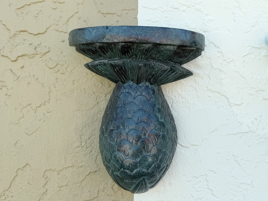 Pair of Pineapple Wall Shelves