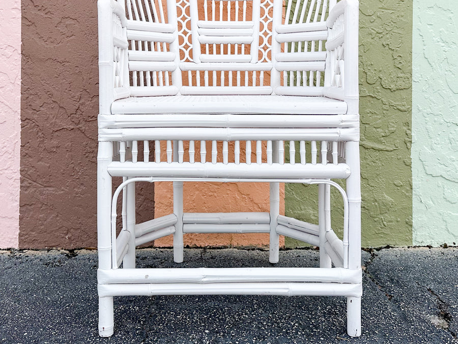 Brighton Style Painted Rattan Chair