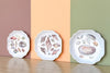 Trio of Shell Chic Decoupage Plates