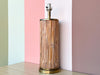 Split Reed Rattan Lamp