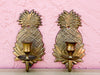 Brass Pineapple Wall Sconces