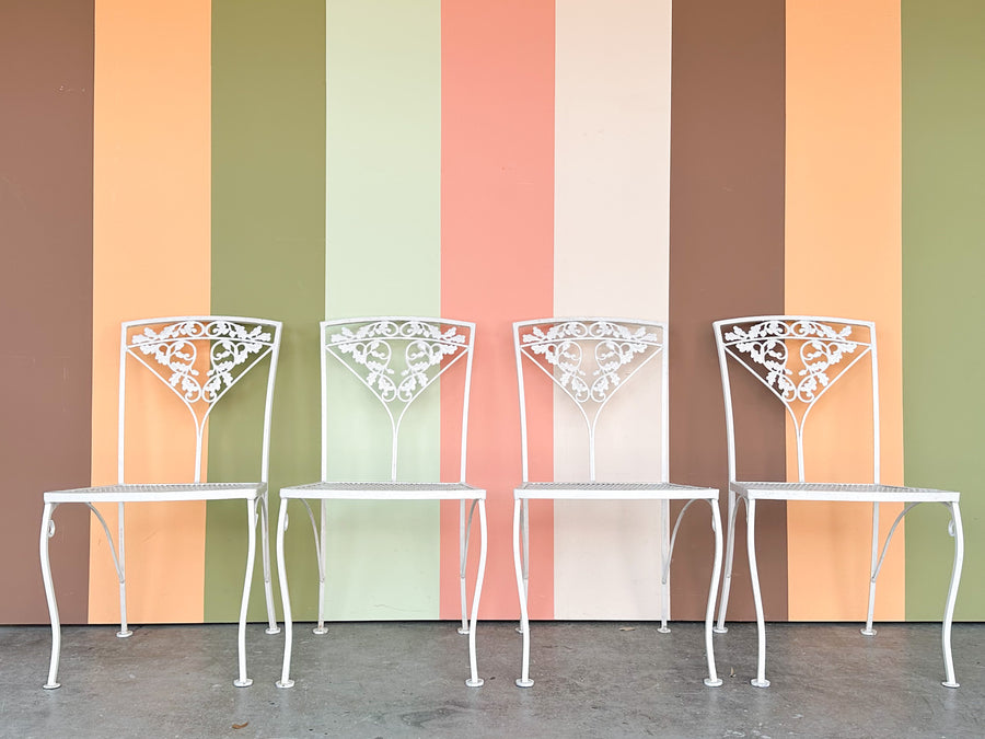 1950s Russell Woodard Wrought Iron Dining Set
