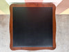 Wood and Cane Folding Game Table Set