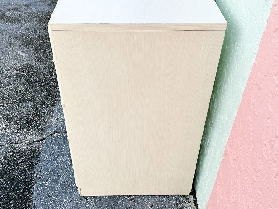 Faux Bamboo Dresser