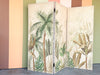 Three Panel Tropical Palm Art