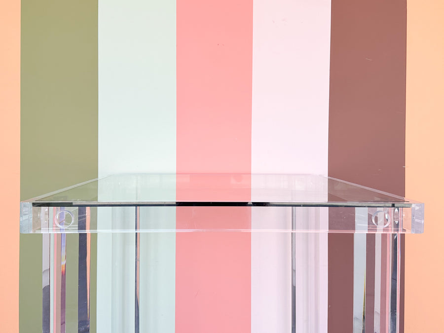 Fabulous Lucite Game Table