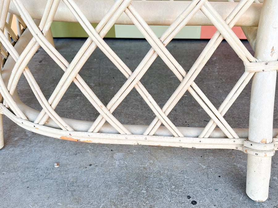 Ficks Reed Rattan Lattice Sette