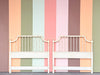 Pair of Thomasville Faux Bamboo Twin Headboards