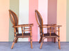 Pair of Island Chic Rattan Chairs