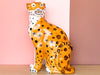 Large Fierce Ceramic Leopard