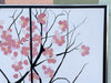 Large Vintage Cherry Blossom Painting
