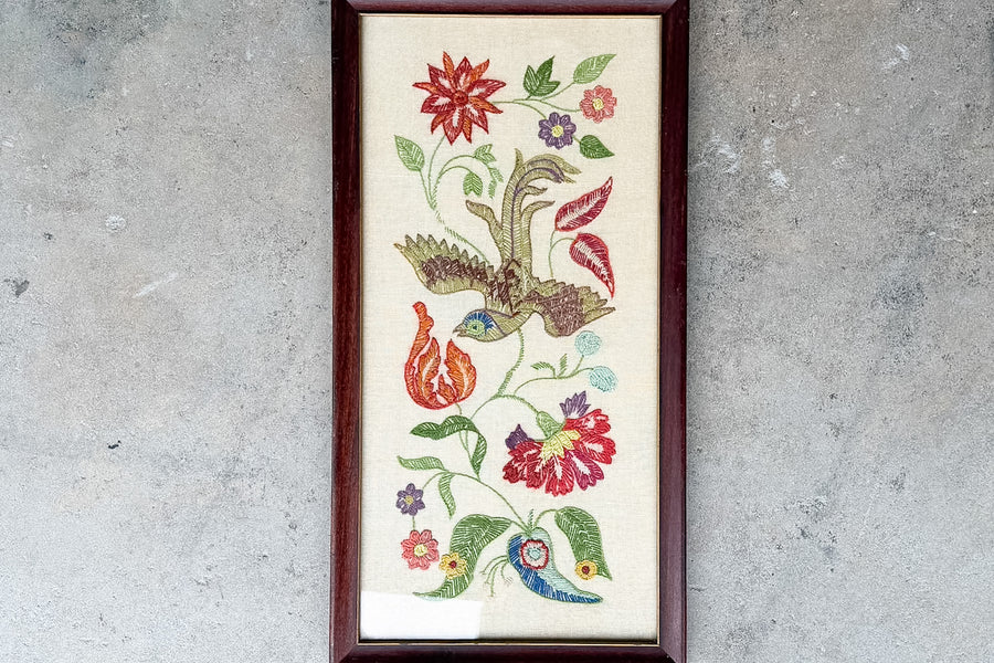 Floral Embroidery Art