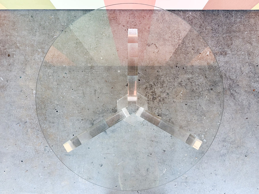 MCM Lucite Coffee Table
