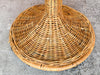 Cute Wicker and Rattan Swivel Vanity Chair