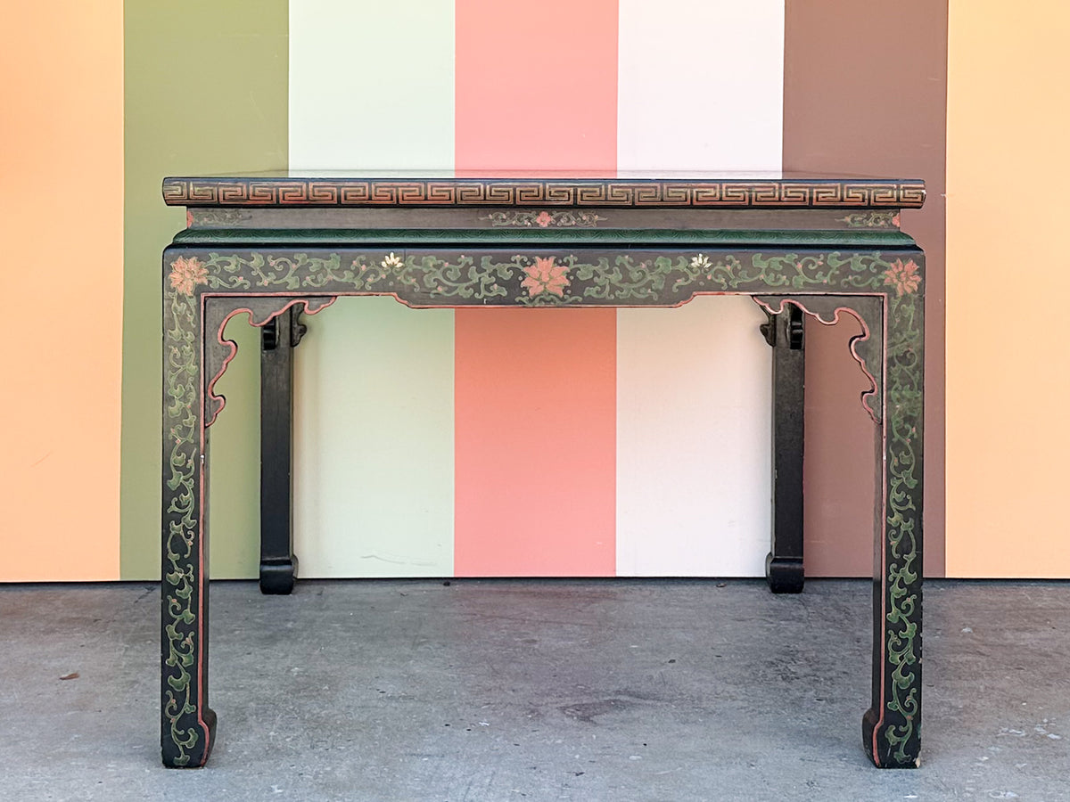 Ming Style Hand Painted Mahjong Table