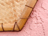 Pair of Cane and Rattan Hats