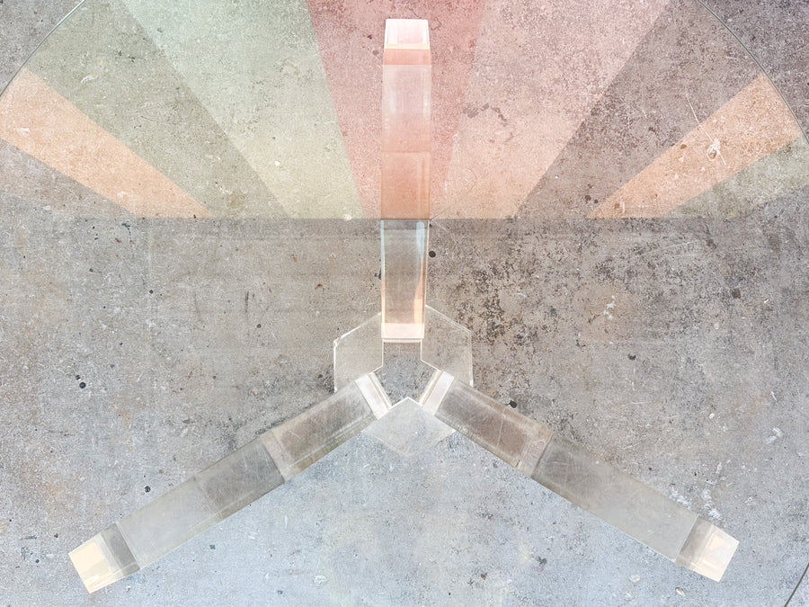 MCM Lucite Coffee Table
