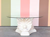 Shell Chic Plaster Coffee Table