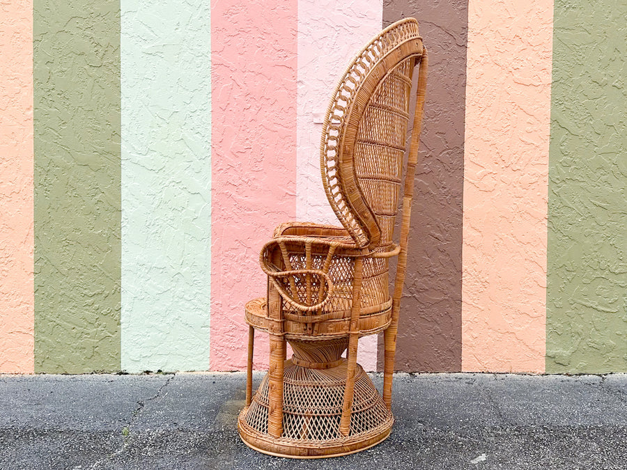 Fab Natural Rattan Peacock Chair