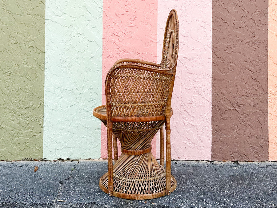 Cute Buri Rattan Sunburst Chair