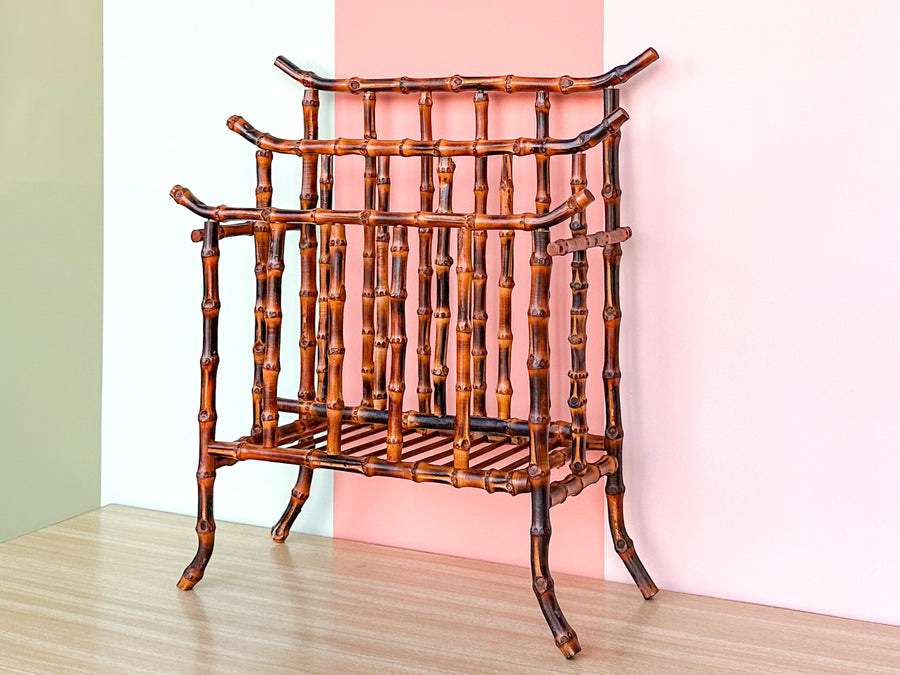Wangy Bamboo Magazine Rack