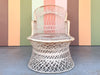 Marbled Pink Webspun Chaise