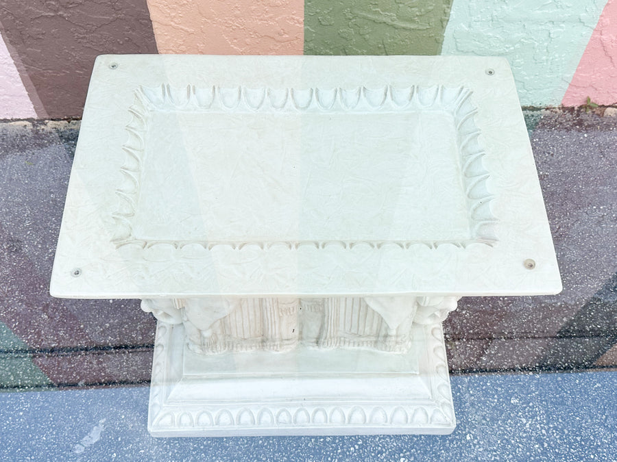 Plaster Elephant Dining Table