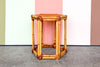 Petite Rattan Hexagon Pedestal