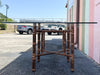 McGuire Style Rattan Dining Table