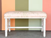 Pair of Ficks Reed Rattan Benches
