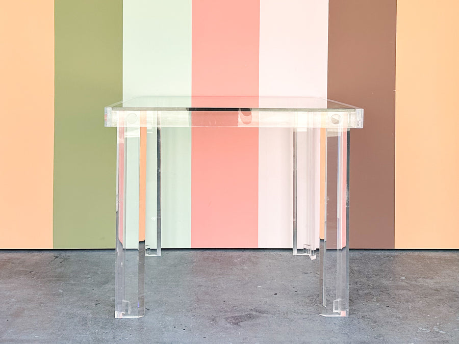 Fabulous Lucite Game Table