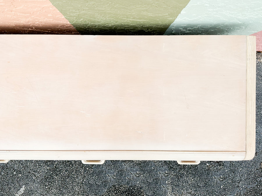 Coastal Pencil Reed Rattan Credenza