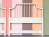 Pair of Thomasville Faux Bamboo Twin Headboards