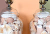 Pair of Old Florida Shell Lamps