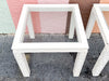 Pair of Fab Fretwork Side Tables