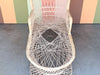 Marbled Pink Webspun Chaise