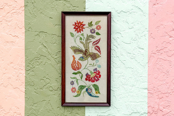 Floral Embroidery Art