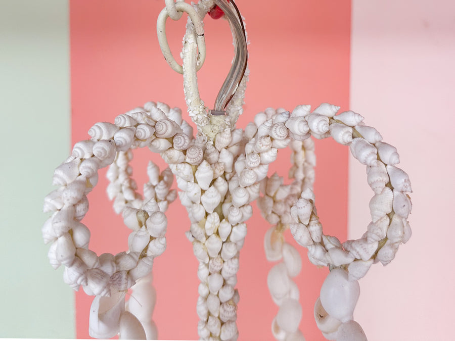 Currey and Company Shell Chandelier