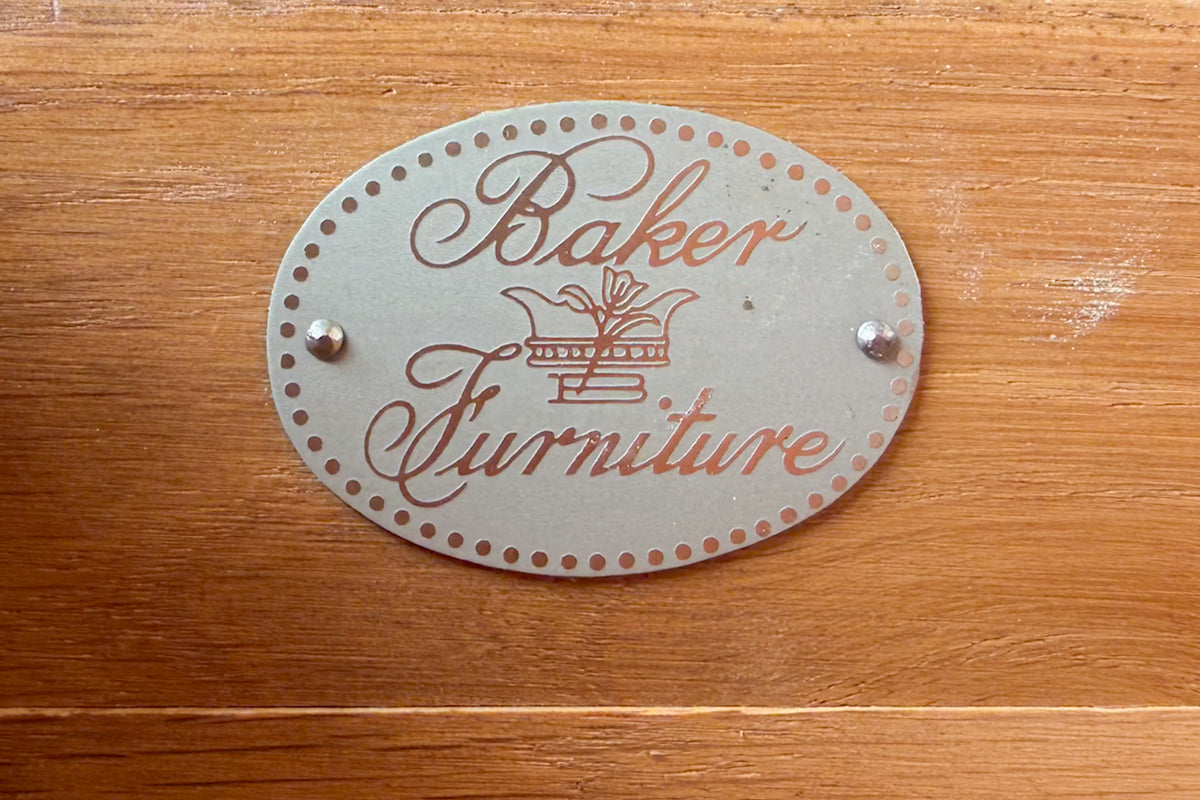 Baker Faux Bamboo Desk
