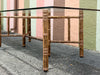 McGuire Rattan Dining Table