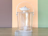 Brown Conch Shell Lucite Ice Bucket