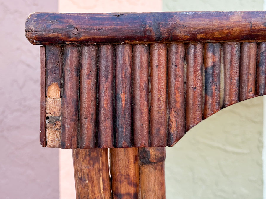 Hand Painted Bamboo Game Table