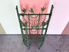 Folding Metal Faux Bamboo Plant Stand