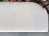 Curved Rattan Loveseat